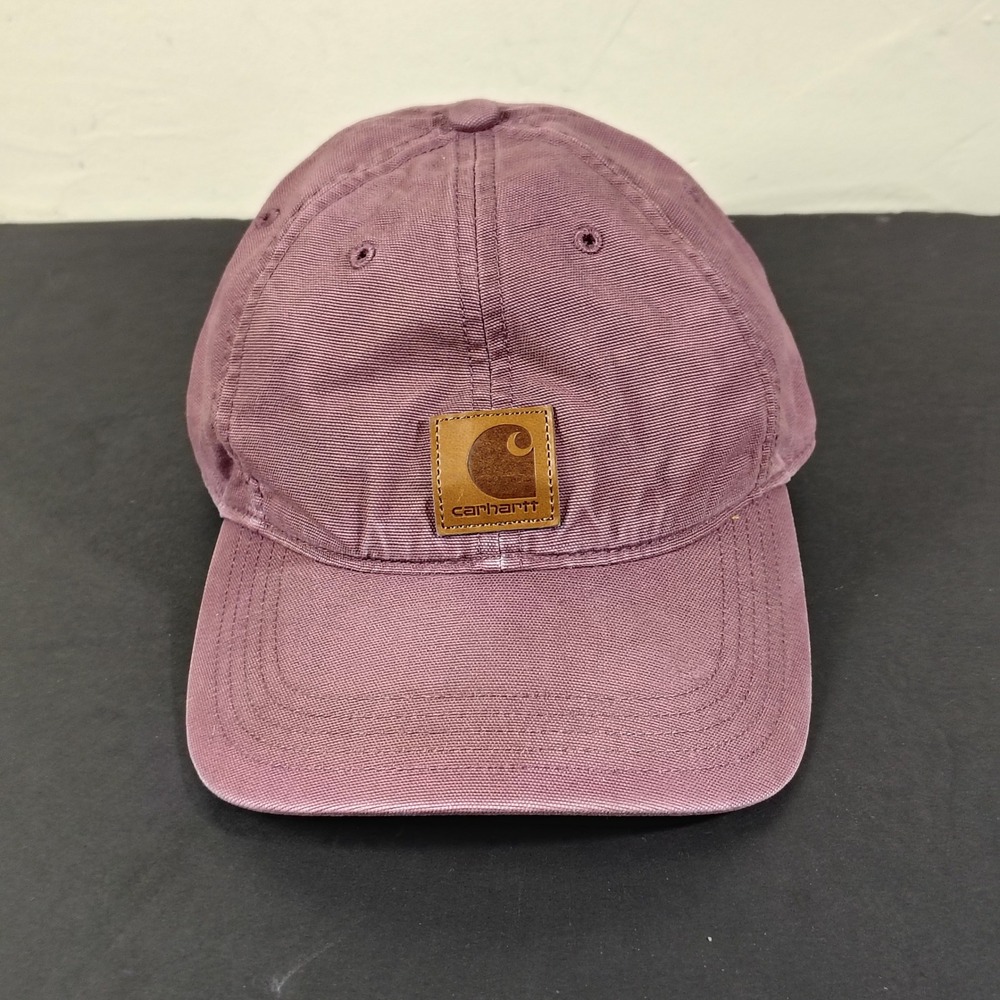 Carhartt Hat Cap Strapback One Size Rose Pink Odessa Canvas Cotton Womens - Picture 2 of 13